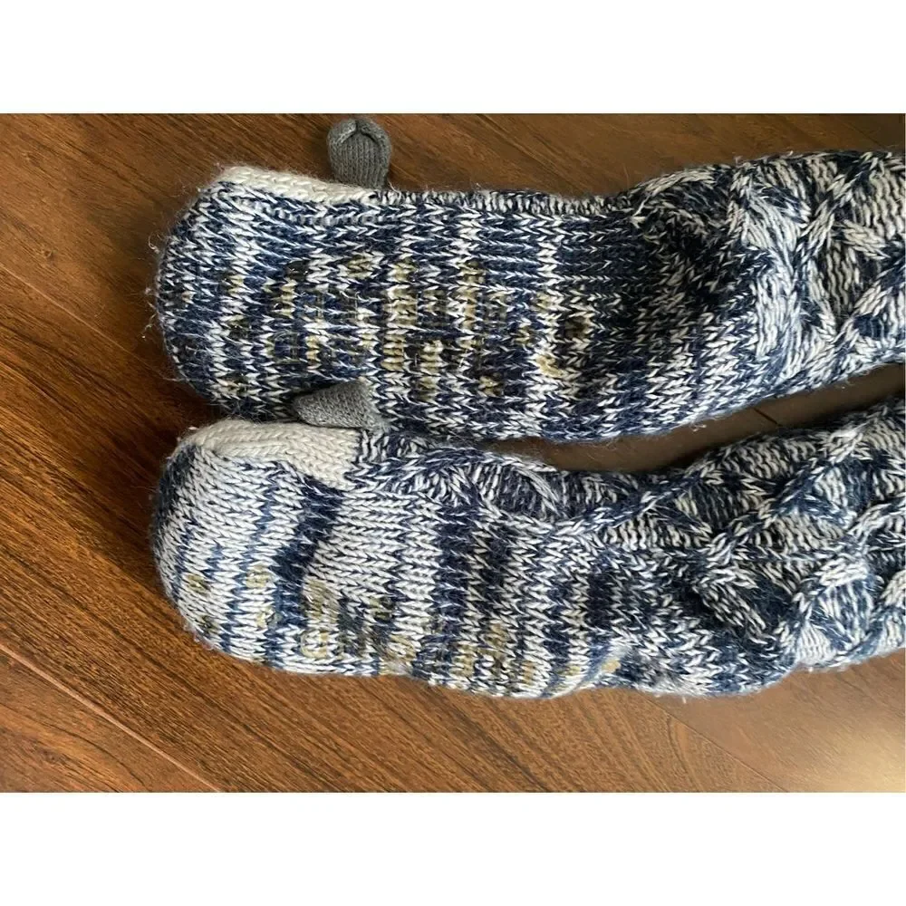 Sherpa knit sock slipper bundle puppy bear